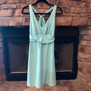 Tommy Bahama teal dress. Bit stretchy